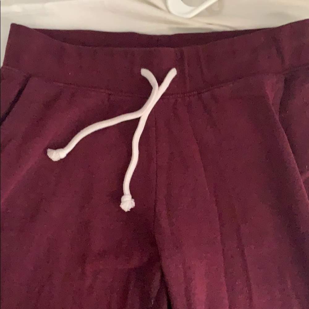 Red sweats